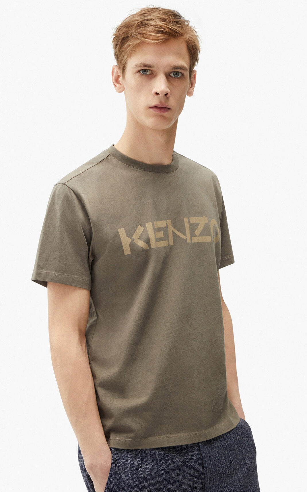 Kenzo Logo T Shirt Herr | 27051-BJYQ